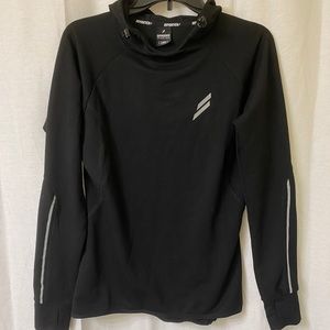 Doyoueven black athletic hoodie